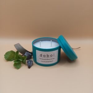 Vela natural de Menta y Eucalipto