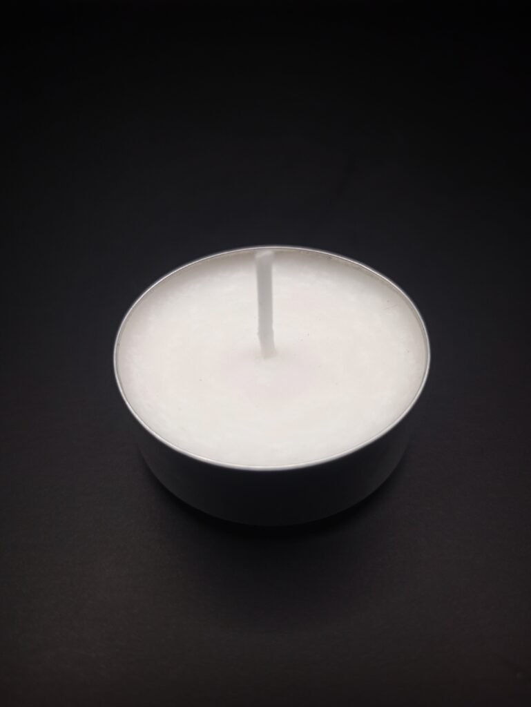 Vela de té sin aroma