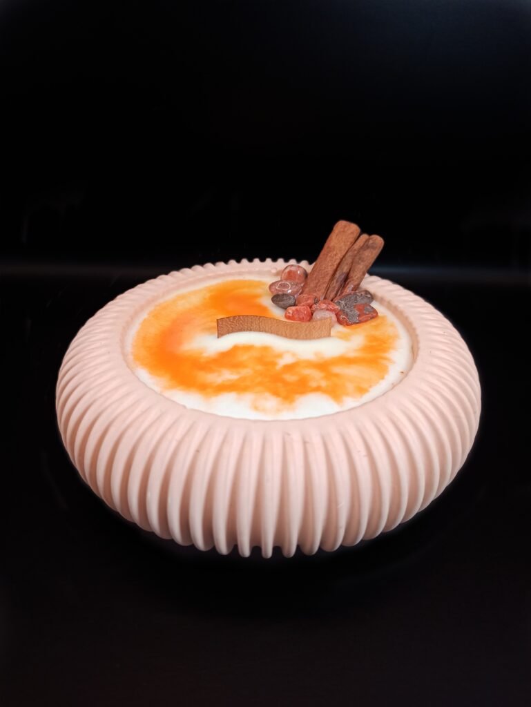 Vela Canela Naranja