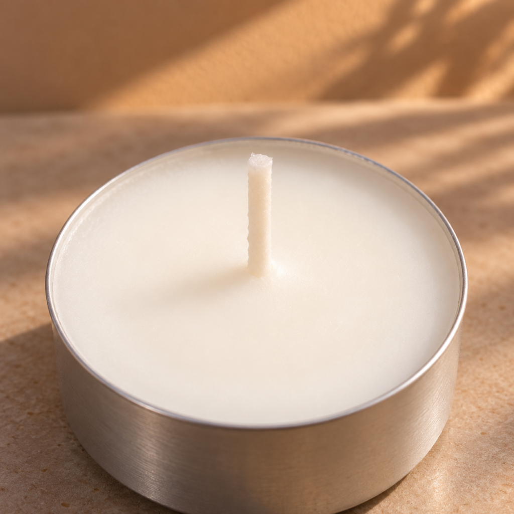 Vela de té sin aroma